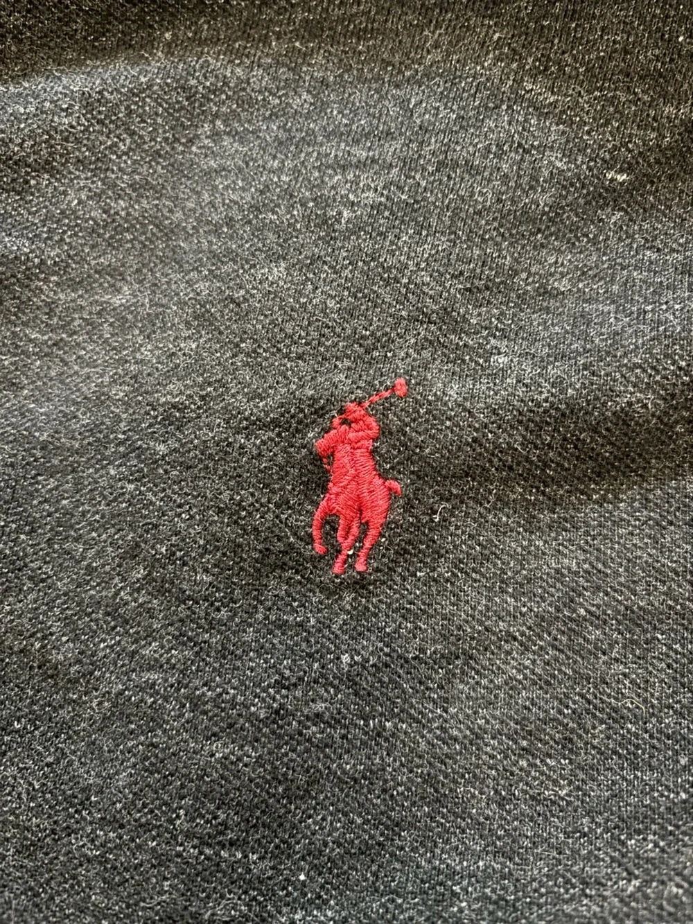 Black Polo Ralph Lauren cotton polo shirt size XL